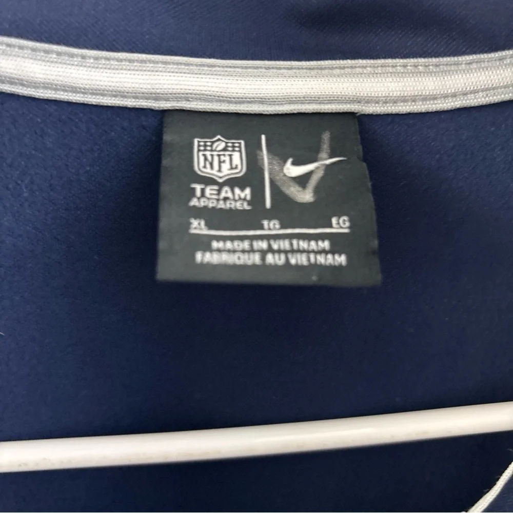 Nike Dallas Cowboys Men's Full Zip-Up Track Jacket Size XL NFL Football NFC East - Picture 8 of 10